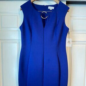 Calvin Klein Royal Blue Cocktail Dress Size 12